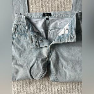 APC size 27 petit new standard light wash jeans